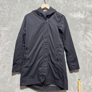 Lululemon Savasana Waterproof Jacket II Womens 4 Black 100% Nylon Moisture Out